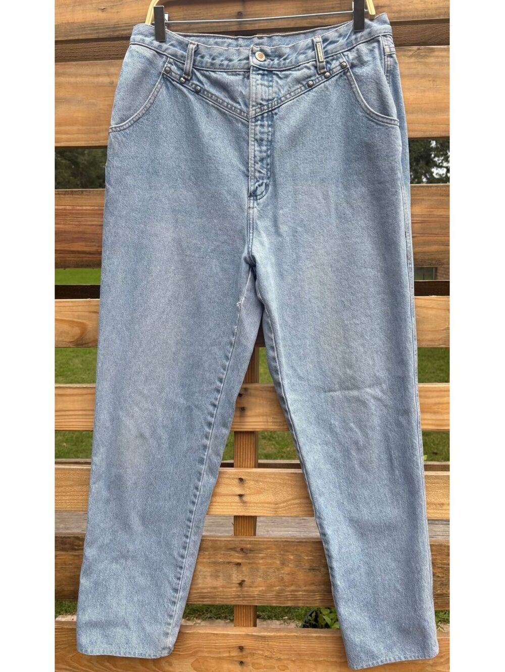 Vintage Rockies Womens size 17/18 Bareback Medium Wash Western 90s High Rise
